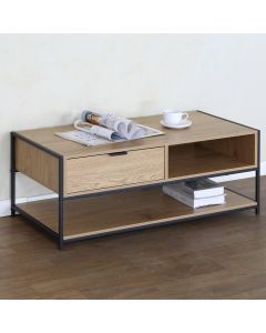 Mesa de TV 2 Niveles con Gaveta CLK