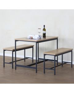 Juego Comedor 2 Bancas CLK